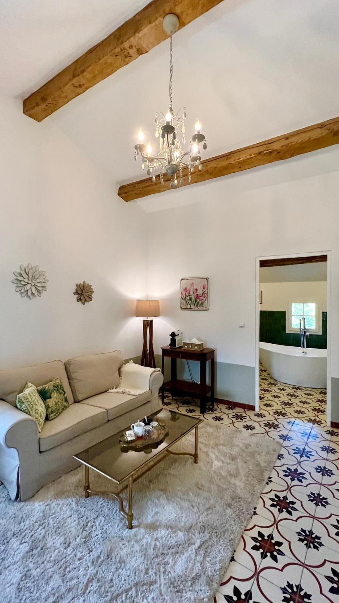 Bed and Breakfast Domaine De La Brave Pernes-les-Fontaines Zimmer foto